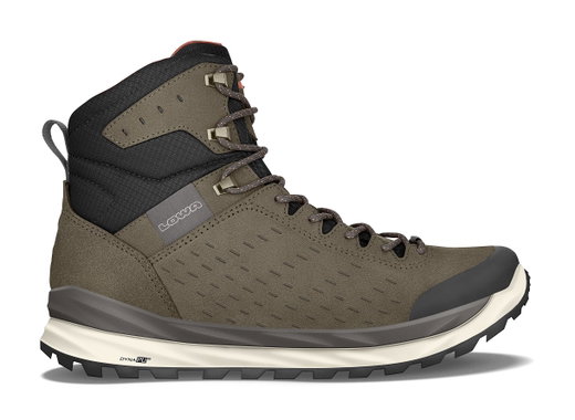 Lowa Alltag-Travelschuhe Malta Mid GTX (Veloursleder, wasserdicht) olivegrün Herren